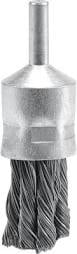 VOREL Щетка-крацовка чашечная крученная 22мм со стержнем 