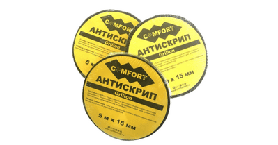 Comfort mat Лента антискрип Grillon (Маделин) 5м х 15мм х 1.6мм