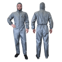 TOP.10 Refinish Рабочий комбинезон малярный многоразовый с капюшоном, размер L