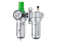 ECO Фильтр воздушный с регулятором давления, манометром и маслораспылителем (1/4", 1750л/мин)
