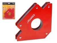STARTUL Угольник магнитный для сварки 34кг PROFI (ST8500-34) (струбцина магнитная)