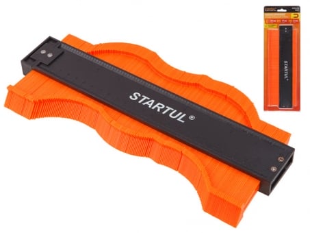 STARTUL Шаблон профилей пластм. 250x44мм (профильная линейка) (ST3410-25)