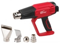 WORTEX Фен промышленный электрический (термовоздуходувка) HG 6222 в кор. + набор сопел