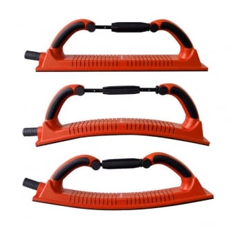 RoxelPro Рубанок шлифовальный регулируемый гибкий 400 х 70мм