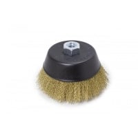 Rock FORCE Кордщетка чашеобразная латунная для УШМ 60мм (М14)