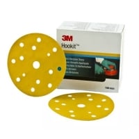 3M™ Круг абразивный шлифовальный 255P Hookit™ 150 мм, 15 отверстий, в ассортименте