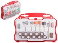 WORTEX Набор аксессуаров для гравера 40 предметов в боксе ( для шлифовки)