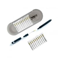 Roxel Pro Набор игл с держателем для удаления частичек пыли с влажной краски + держатель / 499342