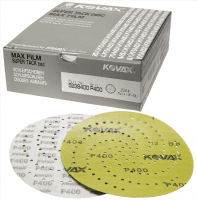 KOVAX Круг абразивный шлифовальный Maxfilm Multi, 150 мм, 51 отв., Р400