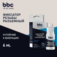 BIBICARE Фиксатор резьбы неразъемный, 6 мл