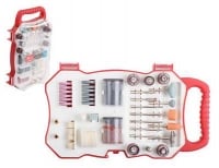 WORTEX Набор аксессуаров для гравера 82 предмета в боксе ( универсальный) 