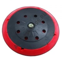 Русский мастер Тарелка (оправка) опорная для пневмошлифовальной машинки 5''-150мм (15 отверстий) 6+8+1