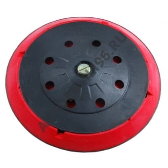 Русский мастер Тарелка (оправка) опорная для пневмошлифовальной машинки 5''-150мм (15 отверстий) 6+8+1