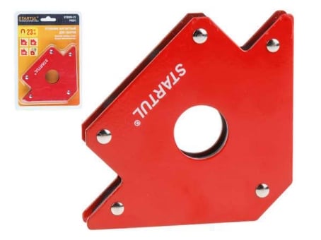 STARTUL Угольник магнитный для сварки 23кг PROFI (ST8500-23) (струбцина магнитная)