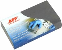 APP Брусок шлифовальный пенный "E" 135*75*R20мм