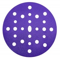 CAR SYSTEM Круг абразивный шлифовальный F23C на липучке 150 мм, 25 отверстий