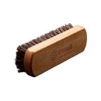 DETAIL Щетка для очистки кожи, универсальная, 14.5x4.7 см, натуральный ворс