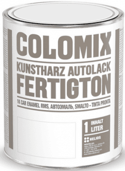 COLOMIX I Краска 000 0.8л черный мат