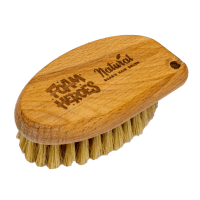 FOAM HEROES Щетка для очистки кожи Natural Boar's Hair Brush FHA015 10.2x5.5см