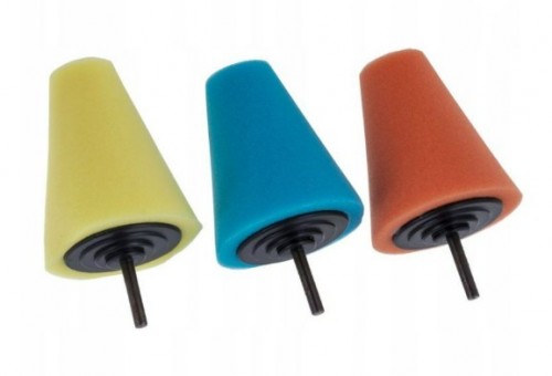 GEKO G00328 Набор полировальных губок на дрель, 3шт