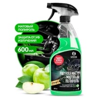 GRASS Полироль-очиститель пластика матовый "Polyrole Matte" (Триггер) 0,6 л, яблоко