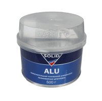 SOLID Наполнительная полиэфирная шпатлевка ALU усиленная частичками алюминия 0.5кг