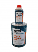 Inter Troton Эпоксидный антикоррозионный грунт 1л+0,1л. отв., серый