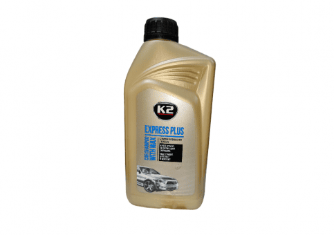 K2 Автошампунь EXPRESS PLUS с воском (белый) 1л