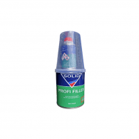 SOLID Акриловый универсальный PROFI FILLER 5+1, 0.8 л. + 0,16 л. Цвет - серый