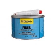 NOVOL Универсальная полиэфирная шпатлевка со стекловолокном ECONOMY FIBER 1.8кг.
