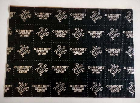 Comfort mat EXPERT Виброизоляционный материал ATOM, толщина 4мм, лист 500х700мм