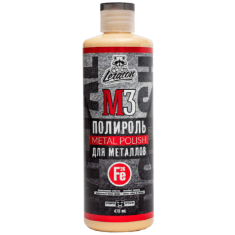 LERATON Полироль для металла M3, 473мл.