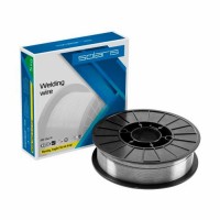SOLARIS Проволока сварочная E71T-GS ф0,8мм (сварка без газа) катушка 5 кг