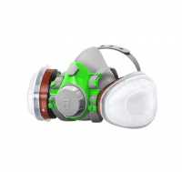 REMIX Полумаска силиконовая профессиональная 8601, в сборе, класс защиты A1/P2R, размер "M"