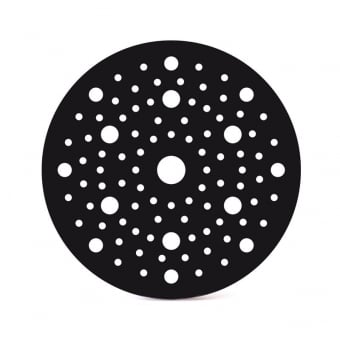 RoxelPro Дистанционная прокладка (мягкая подложка) для шлиф.машинки FUSION 150мм на липучке, 97 отв, 10мм