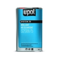 U-POL Бесцветный акриловый лак S2081 HS 1л + 0.5 отв