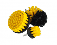 Щетки из прочного нейлона для химчистки салона, набор 3 шт.