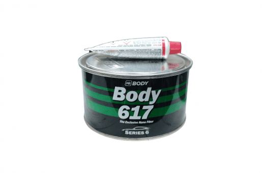 HB BODY Шпатлевка полиэфирная с микро стекловолокном 617, 1кг