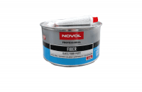 NOVOL Шпатлевка полиэфирная со стекловолокном FIBER 1.8кг