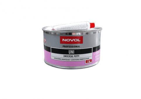 NOVOL Шпатлевка полиэфирная среднезернистая наполнительная UNI 2кг