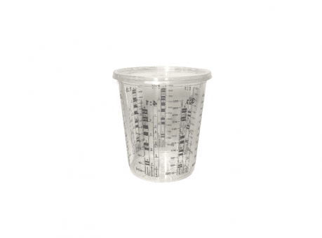 Мерная тара (стакан) с крышкой 650мл
