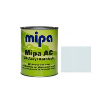 MIPA Эмаль (краска) акриловая 2K OPEL 474 Casablanca White 1л, БЕЗ ОТВЕРДИТЕЛЯ