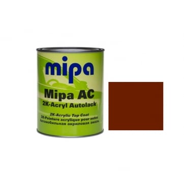 MIPA Эмаль (краска) акриловая 2K AUDI - VW LA3B 1л, БЕЗ ОТВЕРДИТЕЛЯ