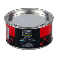 NORD CHEM Полиэфирная шпатлевка со стекловолокном NP-760 microfiber, 1,0кг