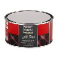 NORD CHEM Полиэфирная шпатлевка со стекловолокном NP-760 microfiber, 1,8кг