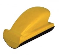 Русский мастер Блок шлифовальный (шлифок) 25х70мм мягкий на липучке выпуклый R=35мм 