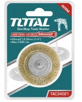  TOTAL Щетка проволочная дисковая 50мм