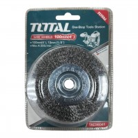 TAC36041, Щетка проволочная дисковая 100мм TOTAL