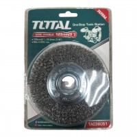 TOTAL Щетка проволочная дисковая 125мм 