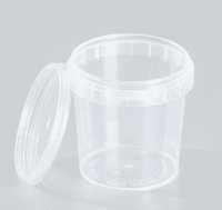 Тара пластиковая (банка) с крышкой 155мл